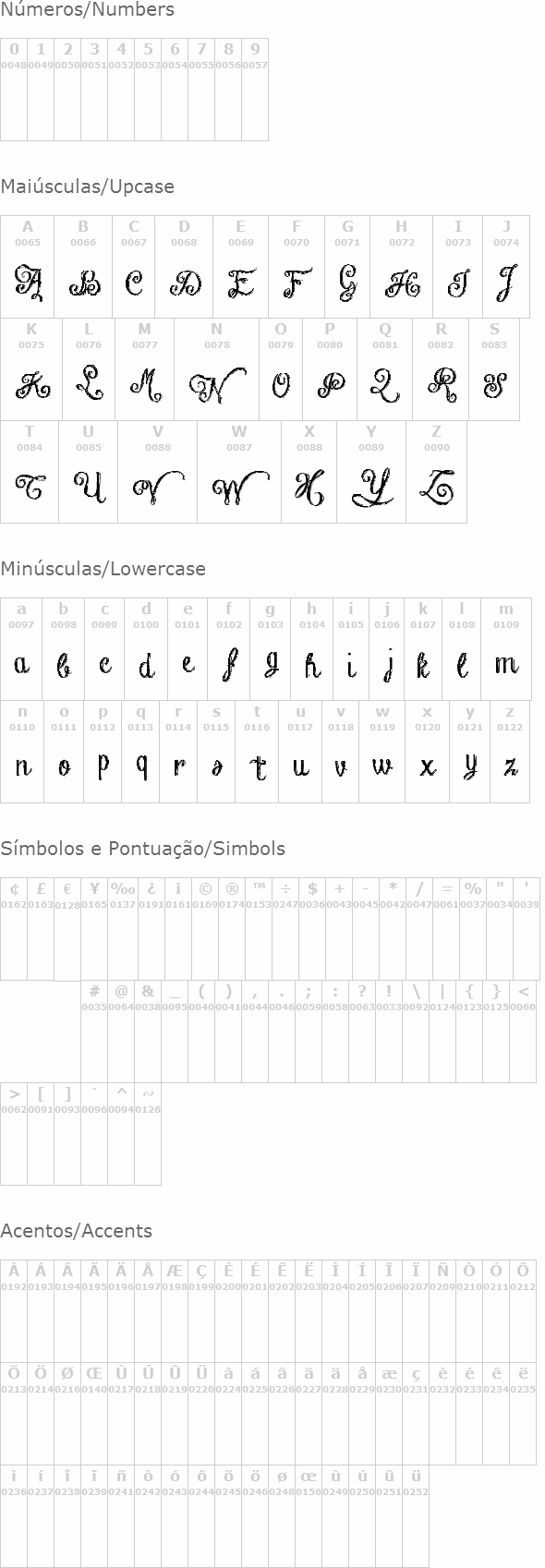 Chalk Hand Lettering Shaded