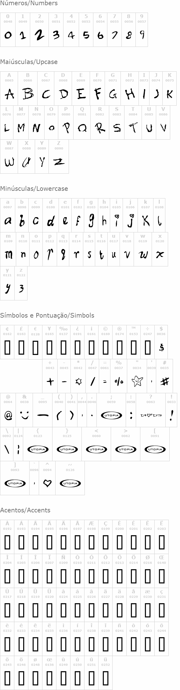 Font for Erin