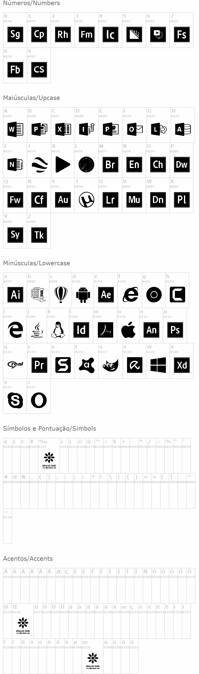 Font Logos Programs
