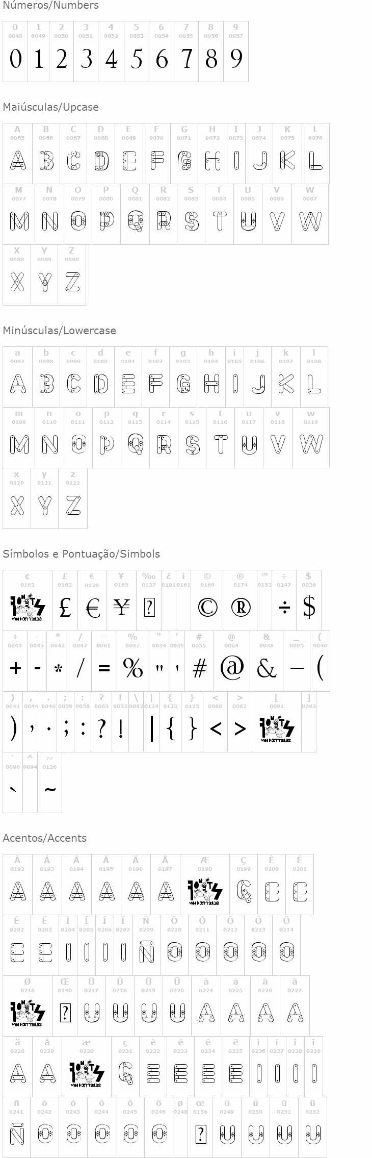 Meccano Font