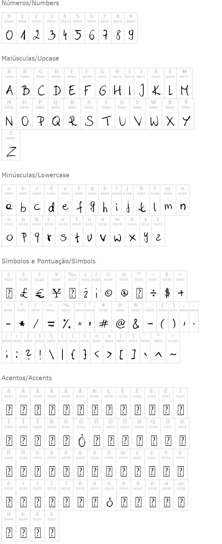 Sahara Handwriting