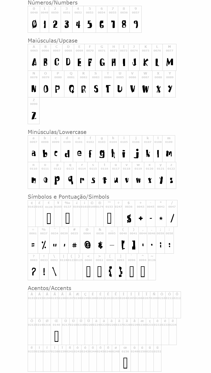 SpongeFont Square Type