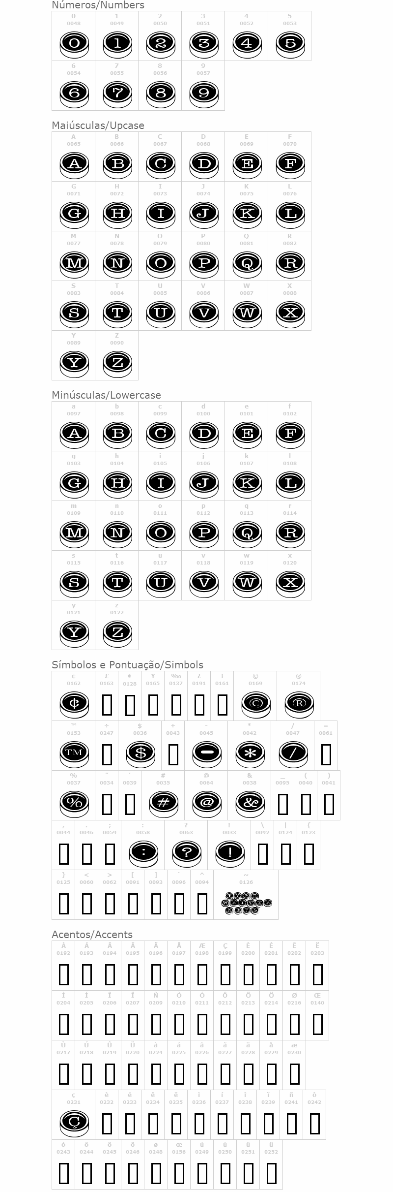 Typewriter Keys