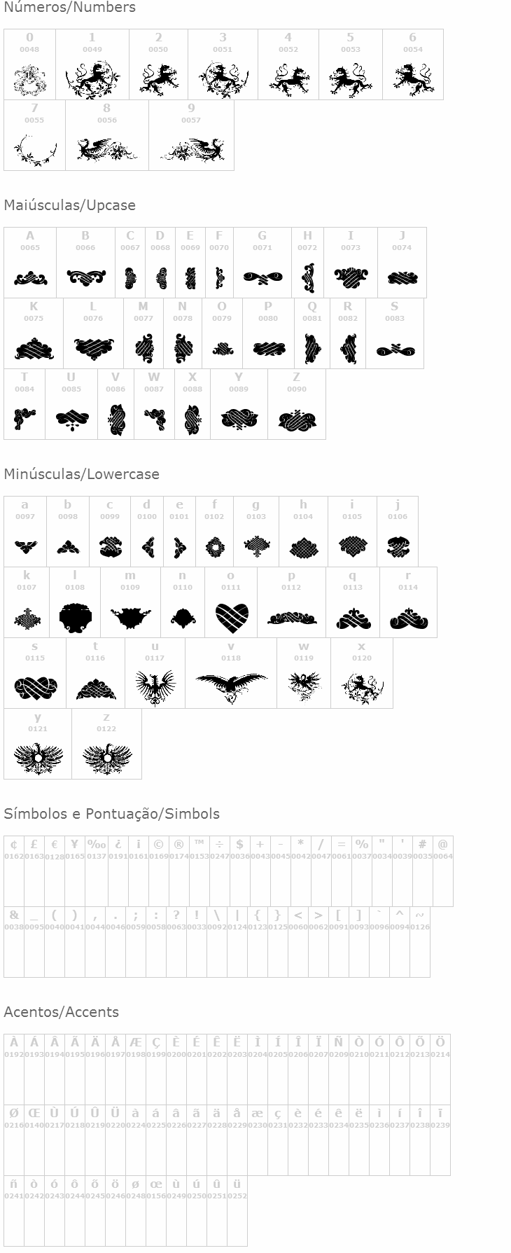 Unpublished Ornaments